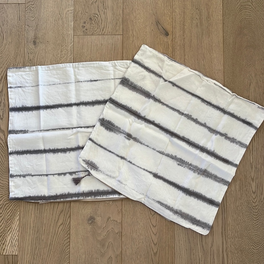 Serena & Lily Pillow Covers - Pair (2 Covers) - 20” x 20” Squares